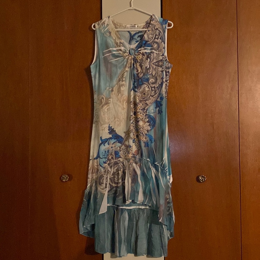 Beautiful summer mermaid style maxi dress